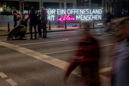 FÜR EIN OFFENES LAND Christina Werner Yvon Chabrowski  ©Swen Reichhold 2024