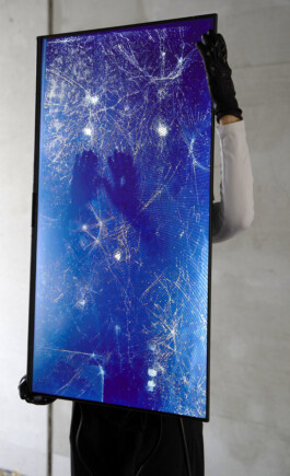 Yvon Chabrowski ‘shattered layers: surfaces, body, and ki’ Panke Open Studios 2025 Foto: Milena Wojhan 